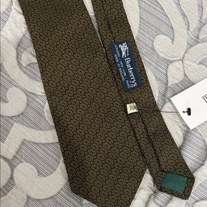 Burberry Dark Brown Paisley Tie